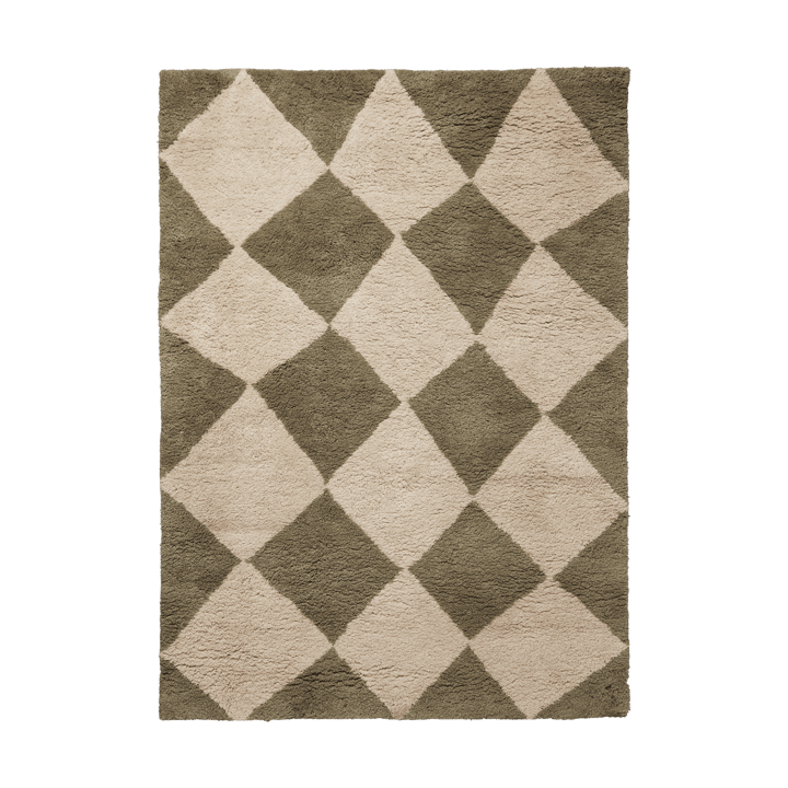 Tappeto Tilt - Elm green, 140x200 cm - Ferm Living