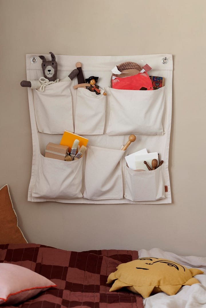 Tasche portaoggetti da parete in tela Canvas - 70x100 cm - ferm LIVING