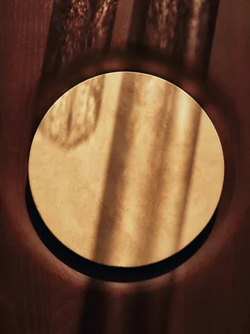 Tavolini Grova - Travertino, 155x55x34 m - Ferm Living