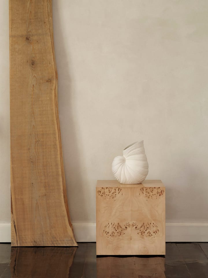 Tavolino Burl Cube 40x40 cm, Natural Ferm Living