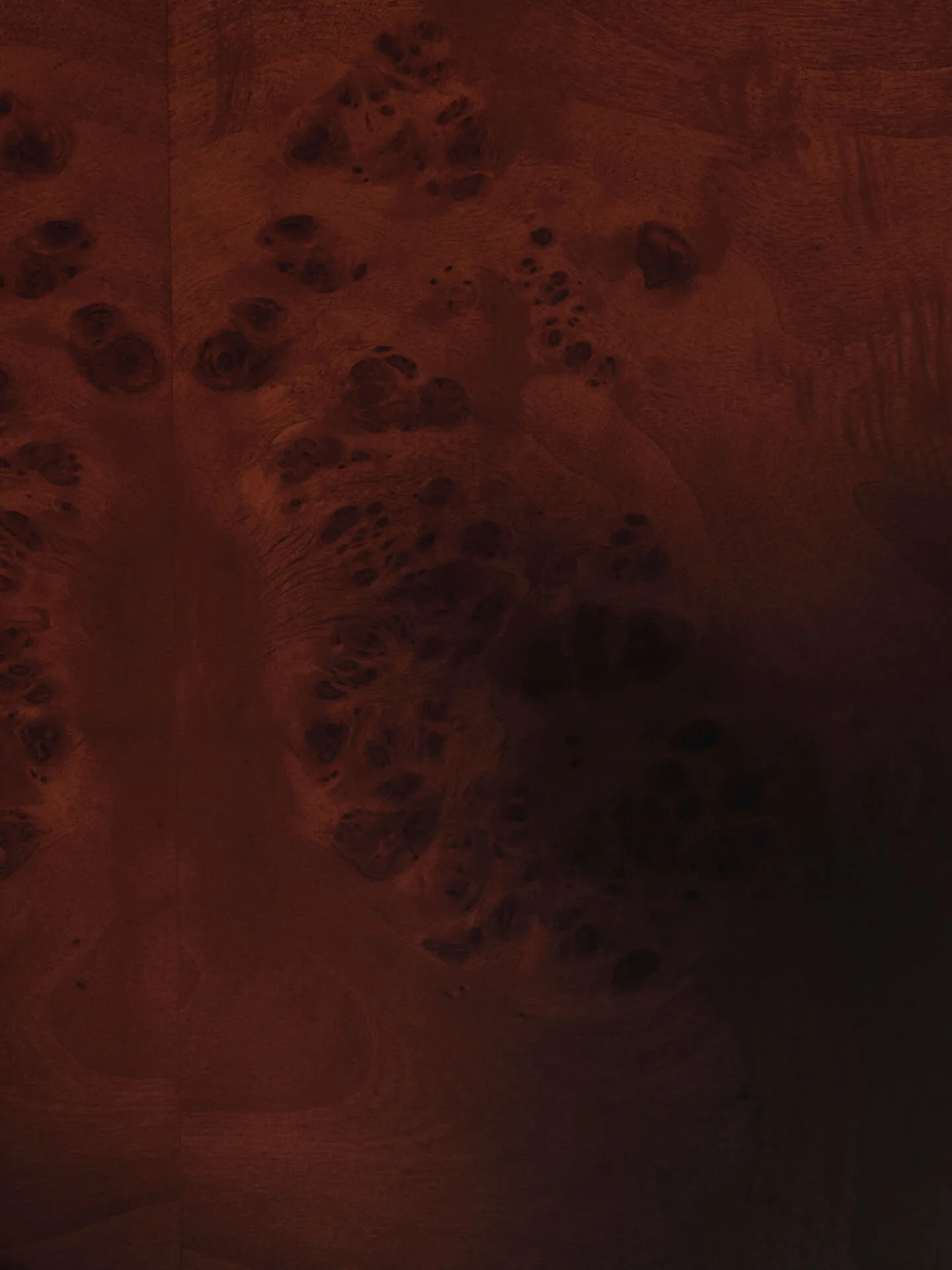 Tavolino Burl storage 70x70 cm, Dark stained burl Ferm Living