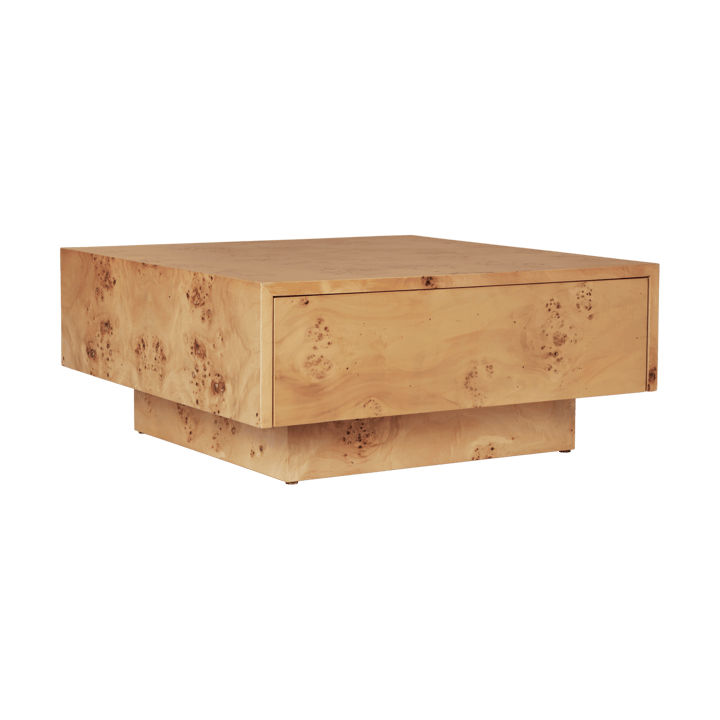 Tavolino Burl storage 70x70 cm - Natural - Ferm Living