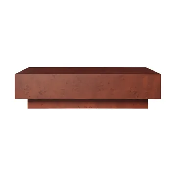 Tavolino da caffè Burl 70x117x30 cm - Scuro tinto - Ferm Living