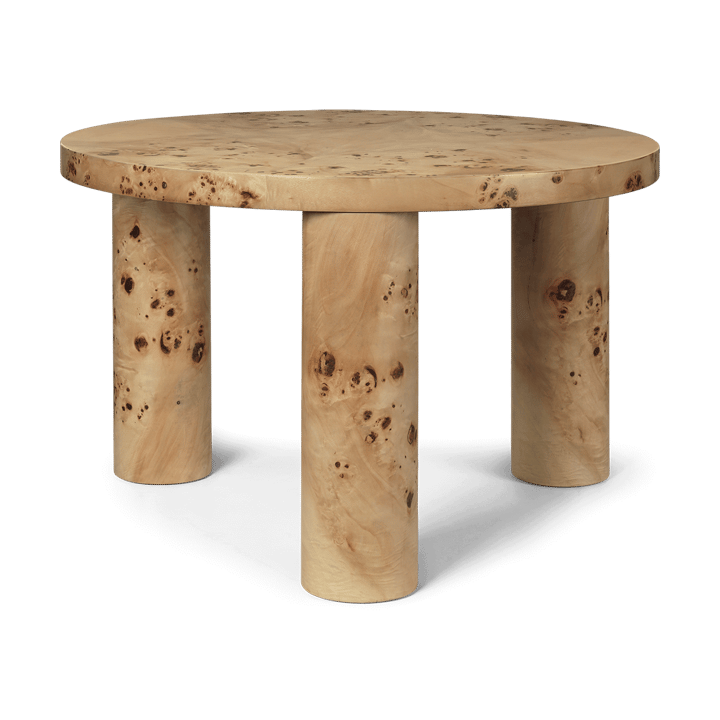 Tavolino da caffè piccolo Post 65 cm - Burl veneer - Ferm LIVING