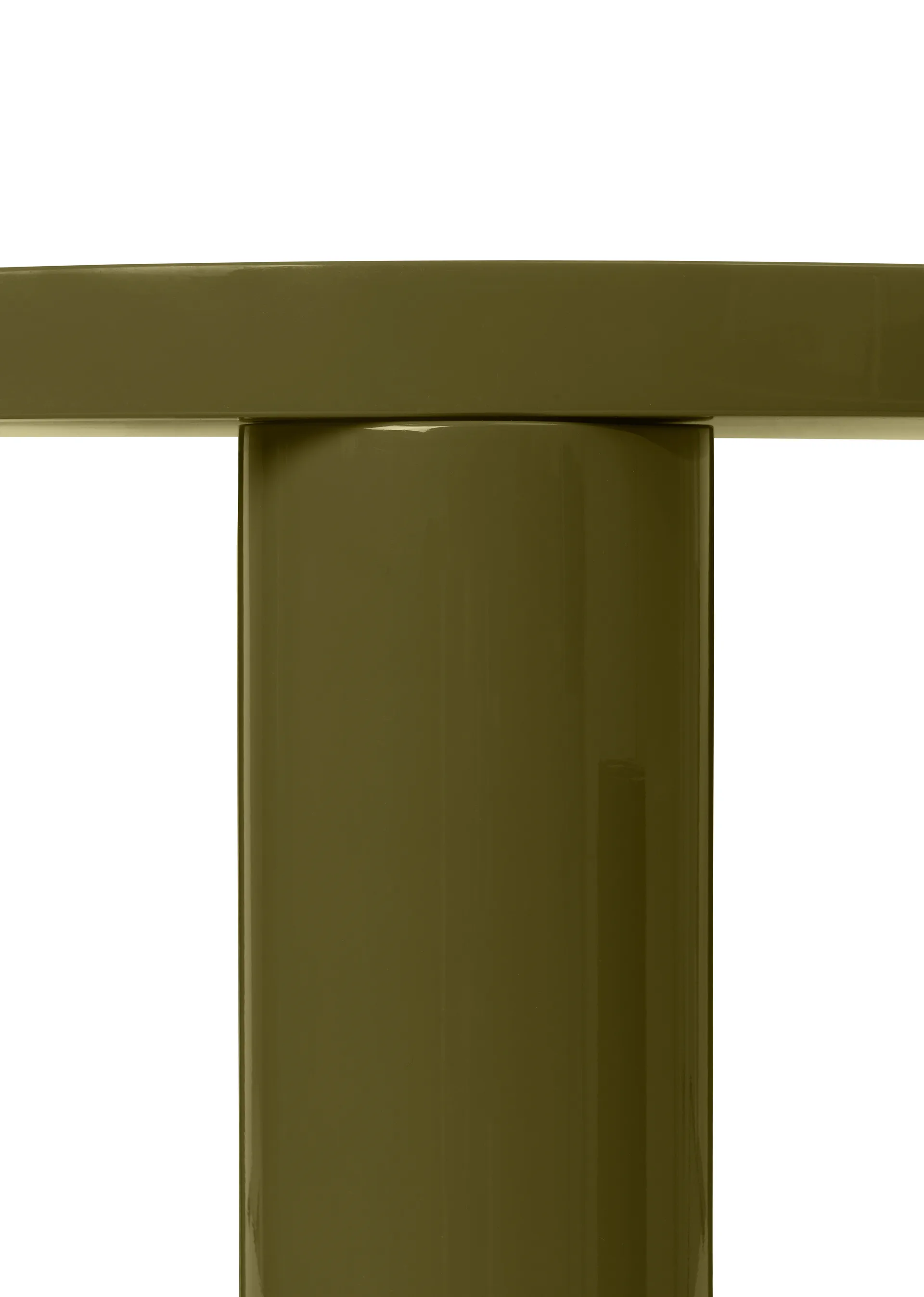 Tavolino da caffè piccolo Post 65 cm, Verde oliva Ferm Living