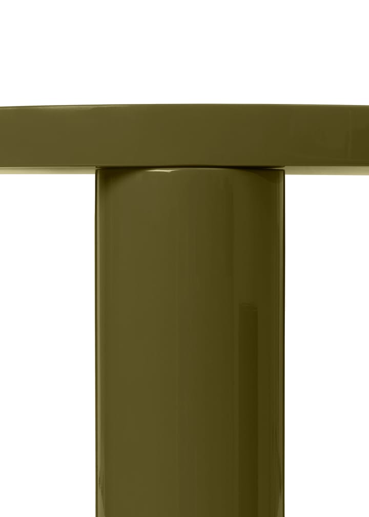 Tavolino da caffè piccolo Post 65 cm - Verde oliva - ferm LIVING