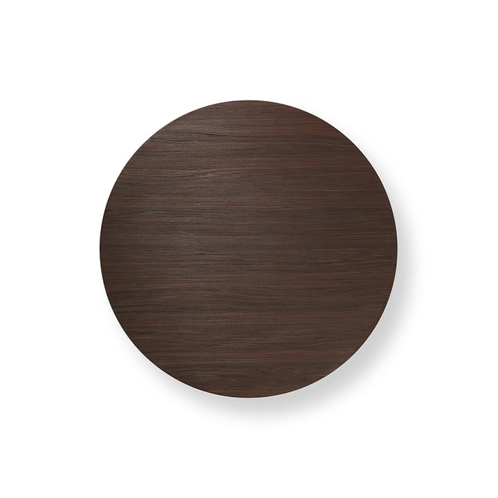 Tavolino da caffè Post - Smoked oak, large, lines - ferm LIVING