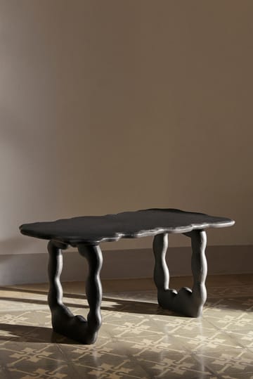Tavolino Dal Piece 100x50x47 cm - Alluminio nero - ferm LIVING