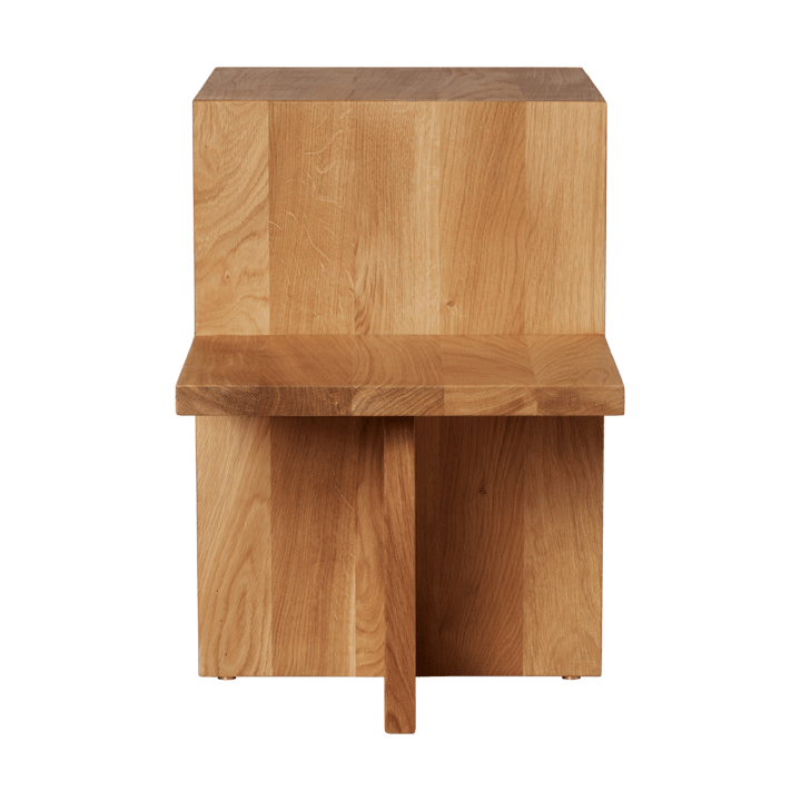 Tavolino Distinct 59,5x35x50 cm, Natural oak Ferm Living