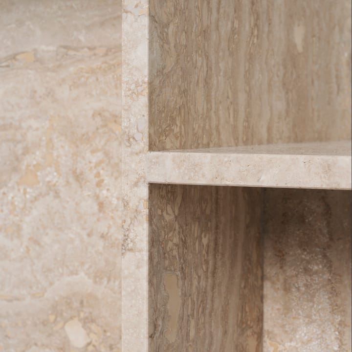 Tavolino Distinct 59,5x35x50 cm, Travertine Ferm Living