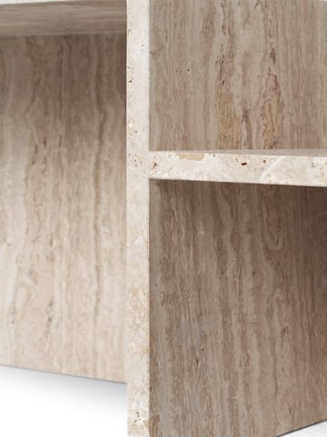 Tavolino Distinct - Travertino - Ferm Living