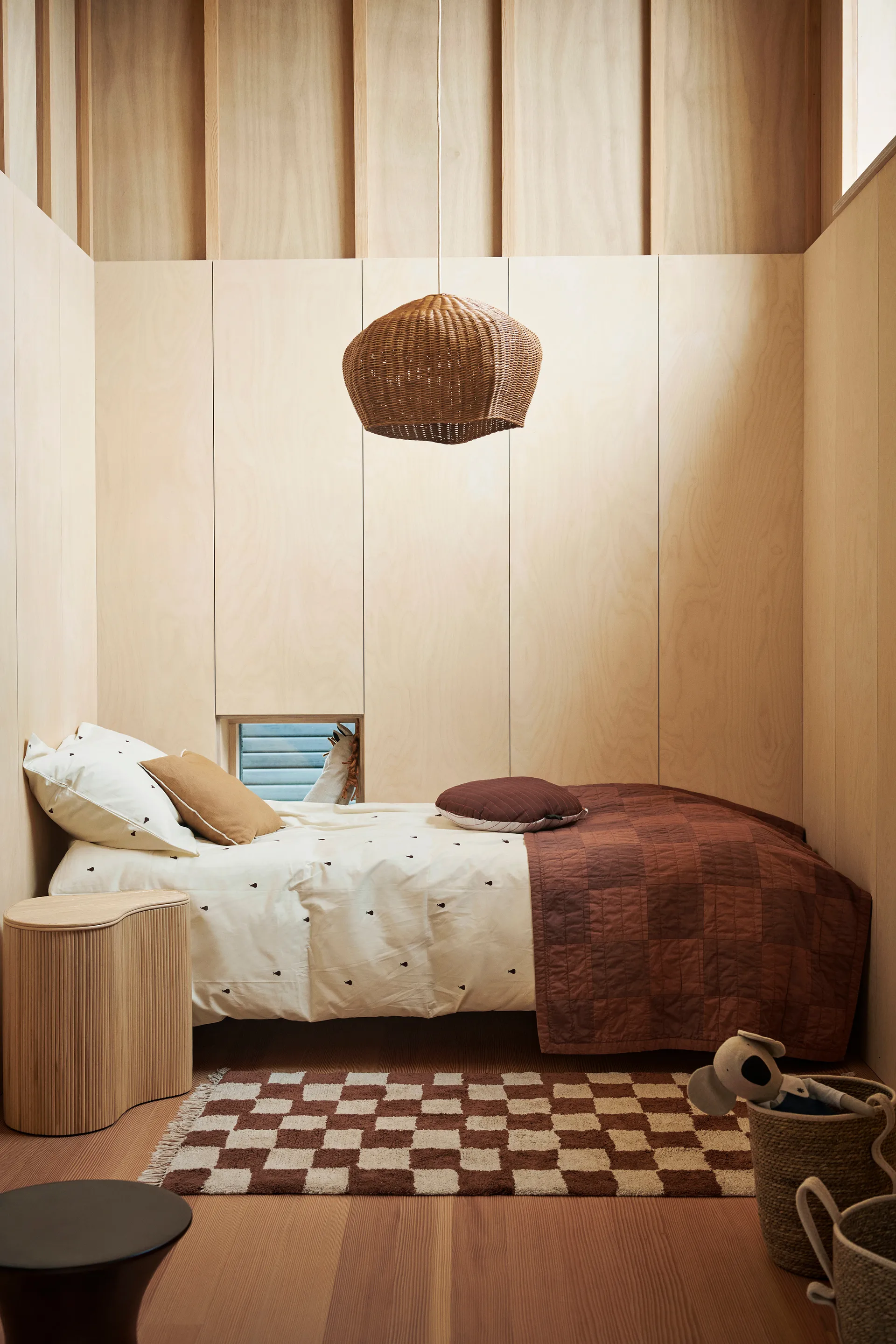 Tavolino Isola con contenitore, Natural Ferm Living