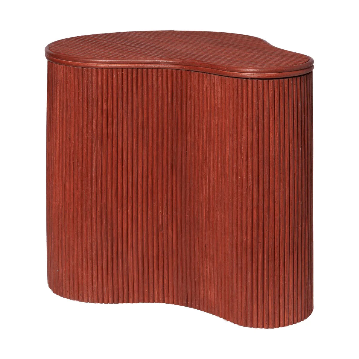 Tavolino Isola con contenitore, Oxide red Ferm Living