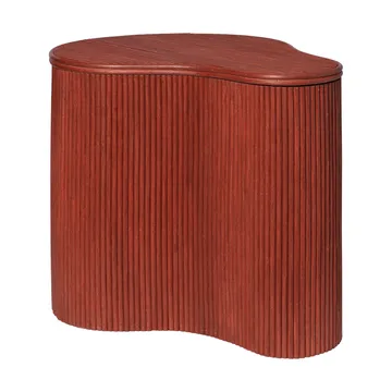 Tavolino Isola con contenitore - Oxide red - Ferm Living