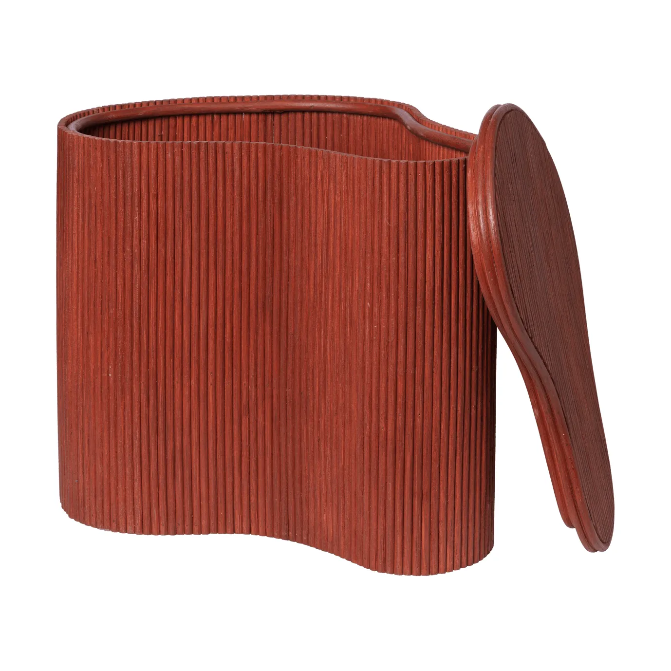 Tavolino Isola con contenitore, Oxide red Ferm Living