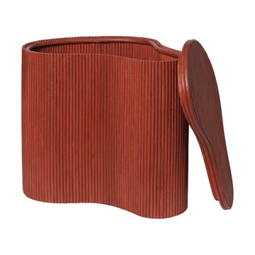Tavolino Isola con contenitore - Oxide red - Ferm Living