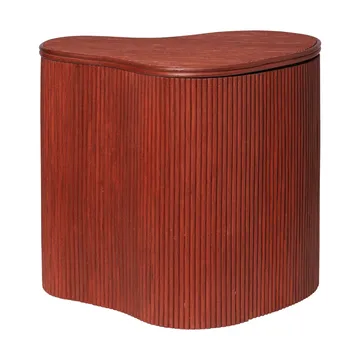 Tavolino Isola con contenitore - Oxide red - Ferm Living