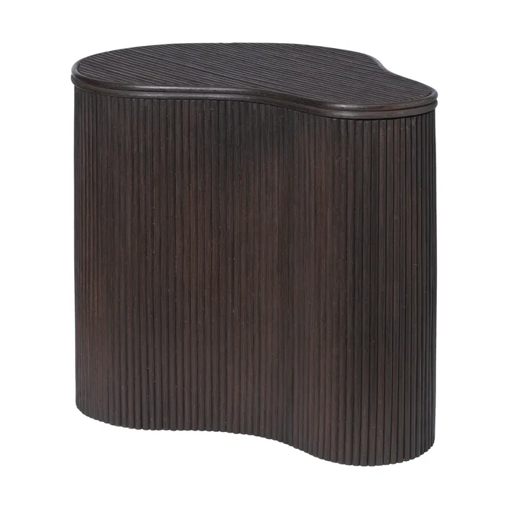 Tavolino Isola con contenitore - Scuro tinto - Ferm Living