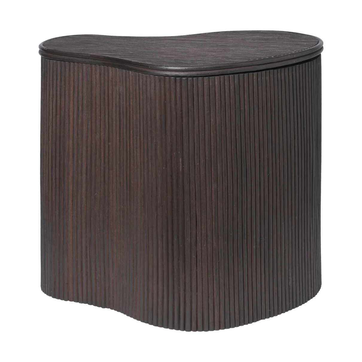 Tavolino Isola con contenitore, Scuro tinto Ferm Living