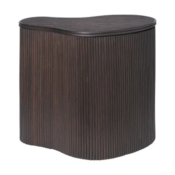 Tavolino Isola con contenitore - Scuro tinto - Ferm Living
