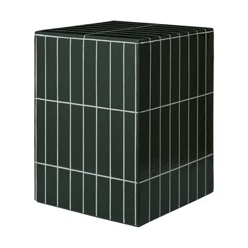 Tavolino laterale Pillar - Verde scuro, 32x32x42 cm - Ferm Living
