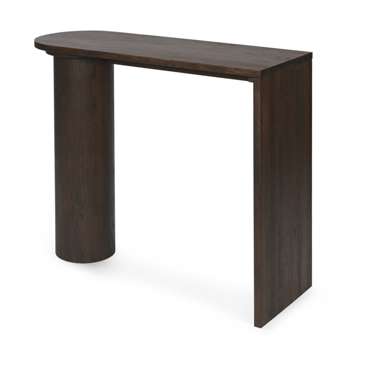 Tavolino Pylo Console Table 85x36x100 cm - Quercia scura macchiata - ferm LIVING