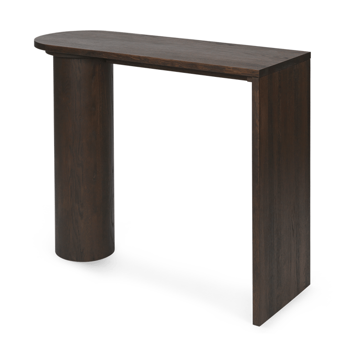 Tavolino Pylo Console Table 85x36x100 cm, Quercia scura macchiata Ferm Living