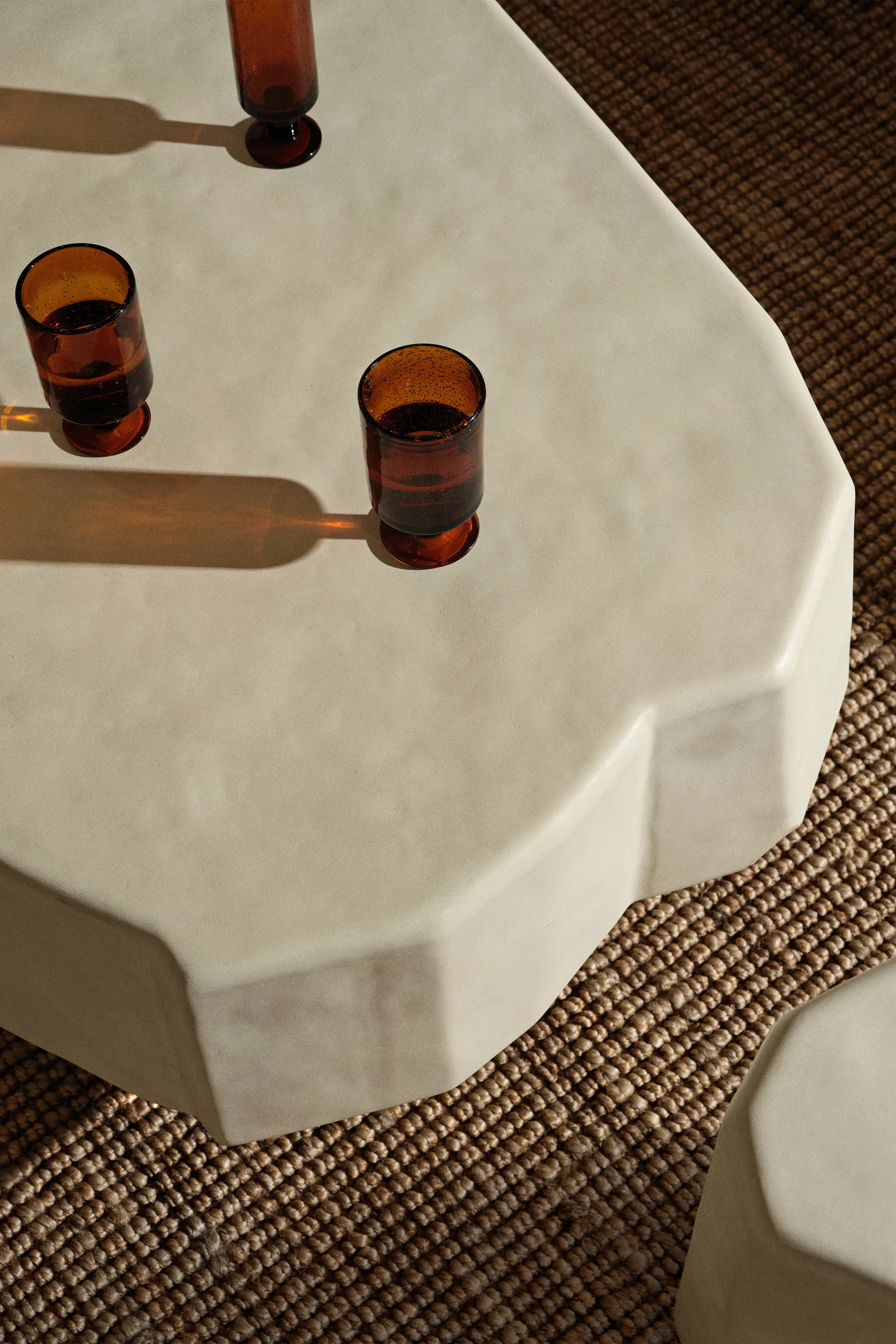 Tavolino Staffa 163,5x82,4 cm, Avorio Ferm Living