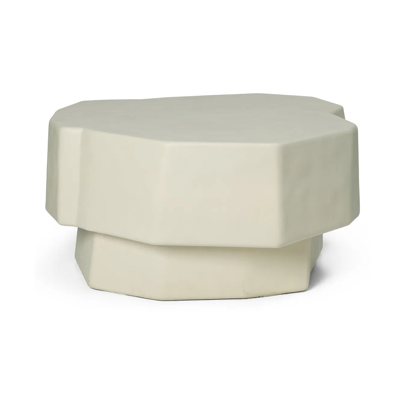 Tavolino Staffa 83,7x75,8 cm, Avorio Ferm Living