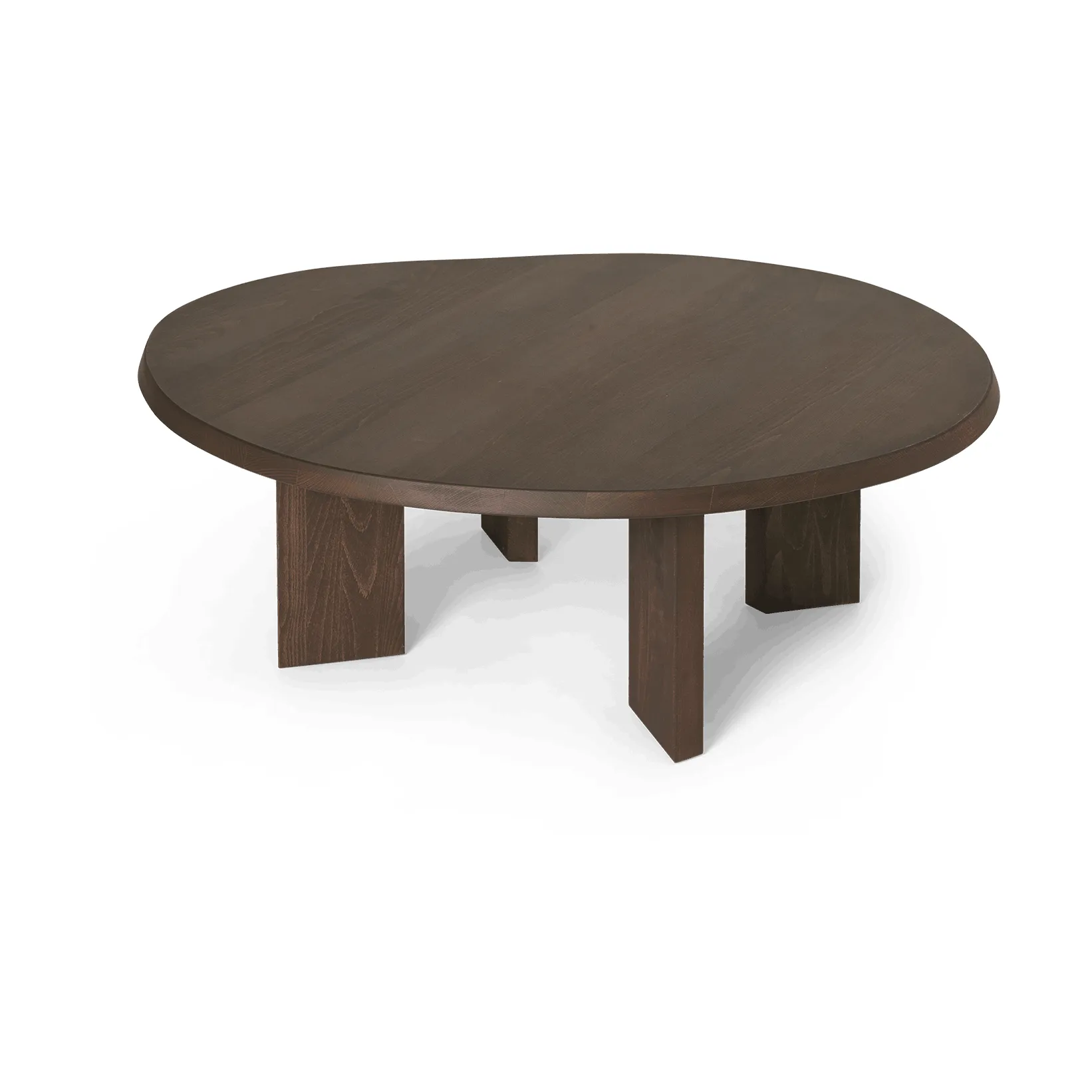 Tavolino Tarn 107,6x108,1 cm, Dark stained beech Ferm Living
