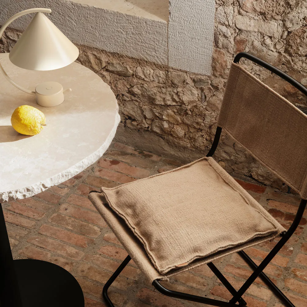 Tavolo da caffè Mineral, Bianco, marmo bianco curia Ferm Living