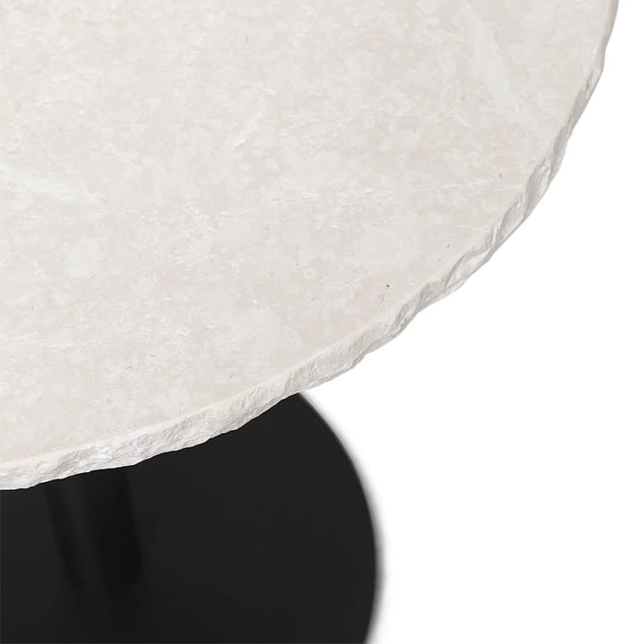Tavolo da caffè Mineral - Bianco, marmo bianco curia - ferm LIVING