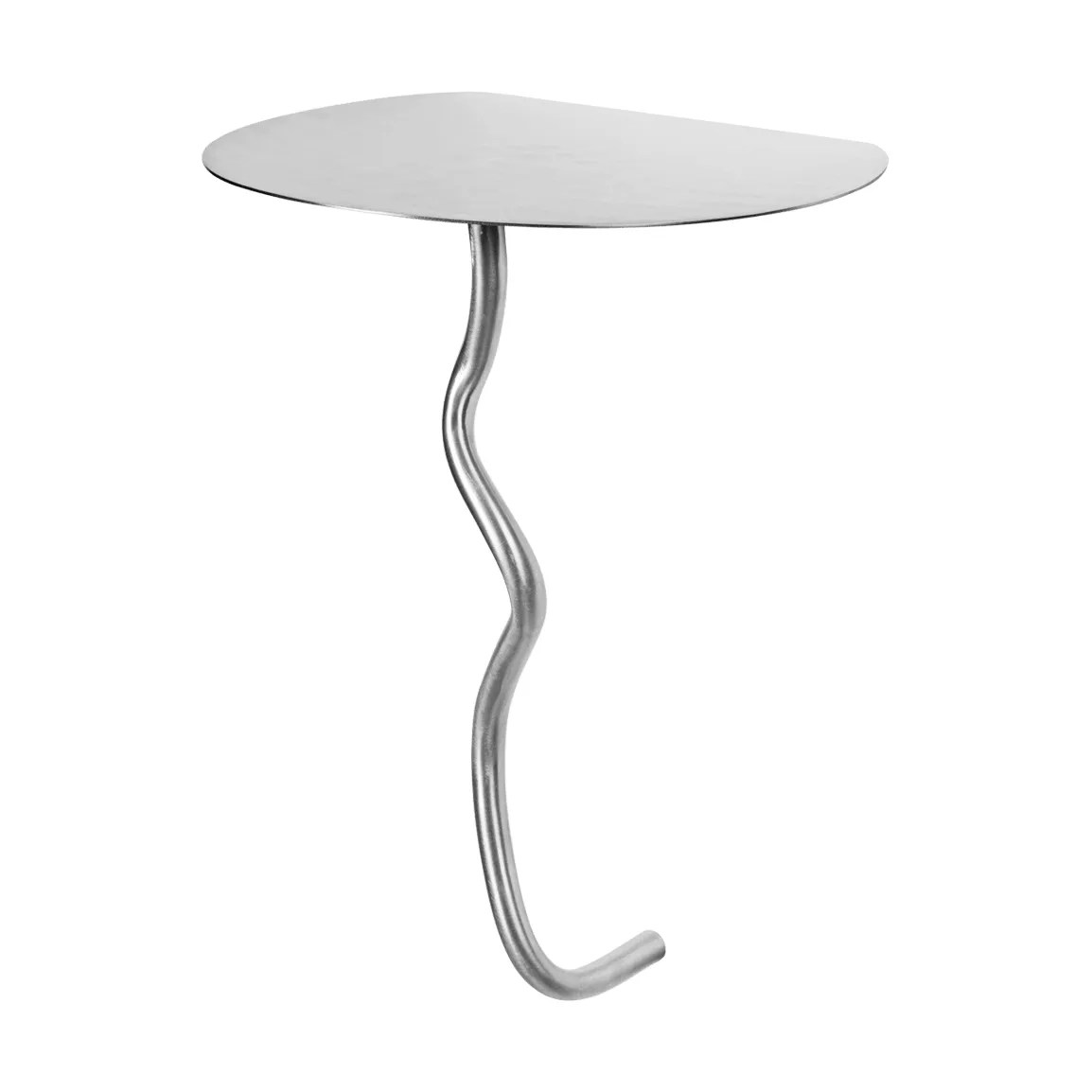 Tavolo da parete Curvature, Acciaio inox Ferm Living