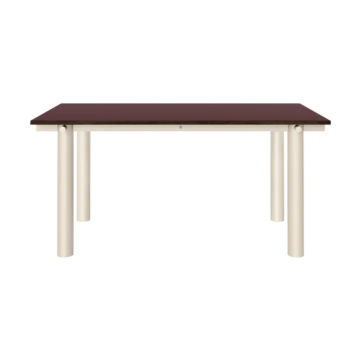 Tavolo da pranzo Atura - Light cashmere-burgundy, 90x160 cm - Ferm Living