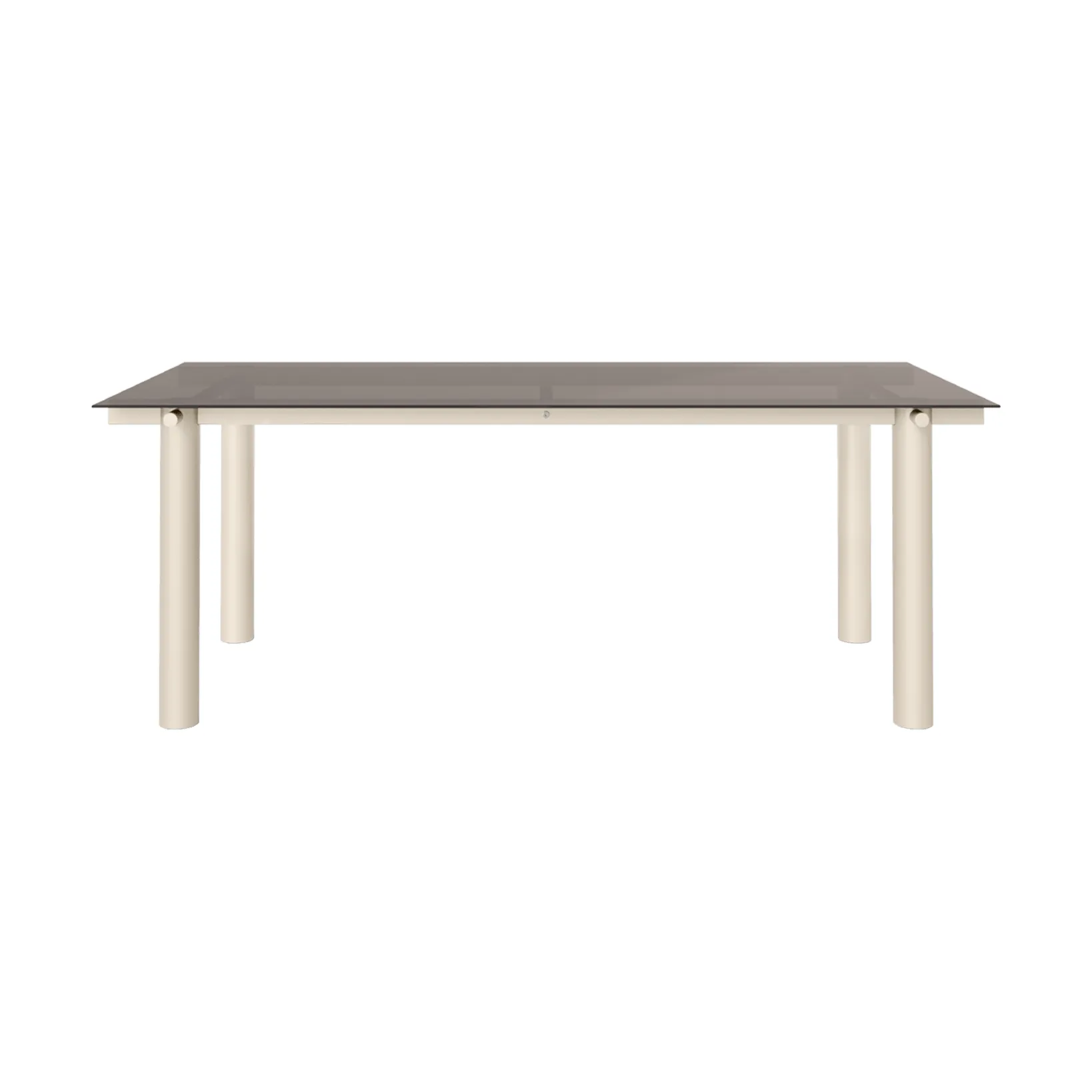Tavolo da pranzo Atura, Light cashmere-dark tinted glass, 90x200 cm Ferm Living