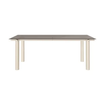 Tavolo da pranzo Atura - Light cashmere-dark tinted glass, 90x200 cm - Ferm Living