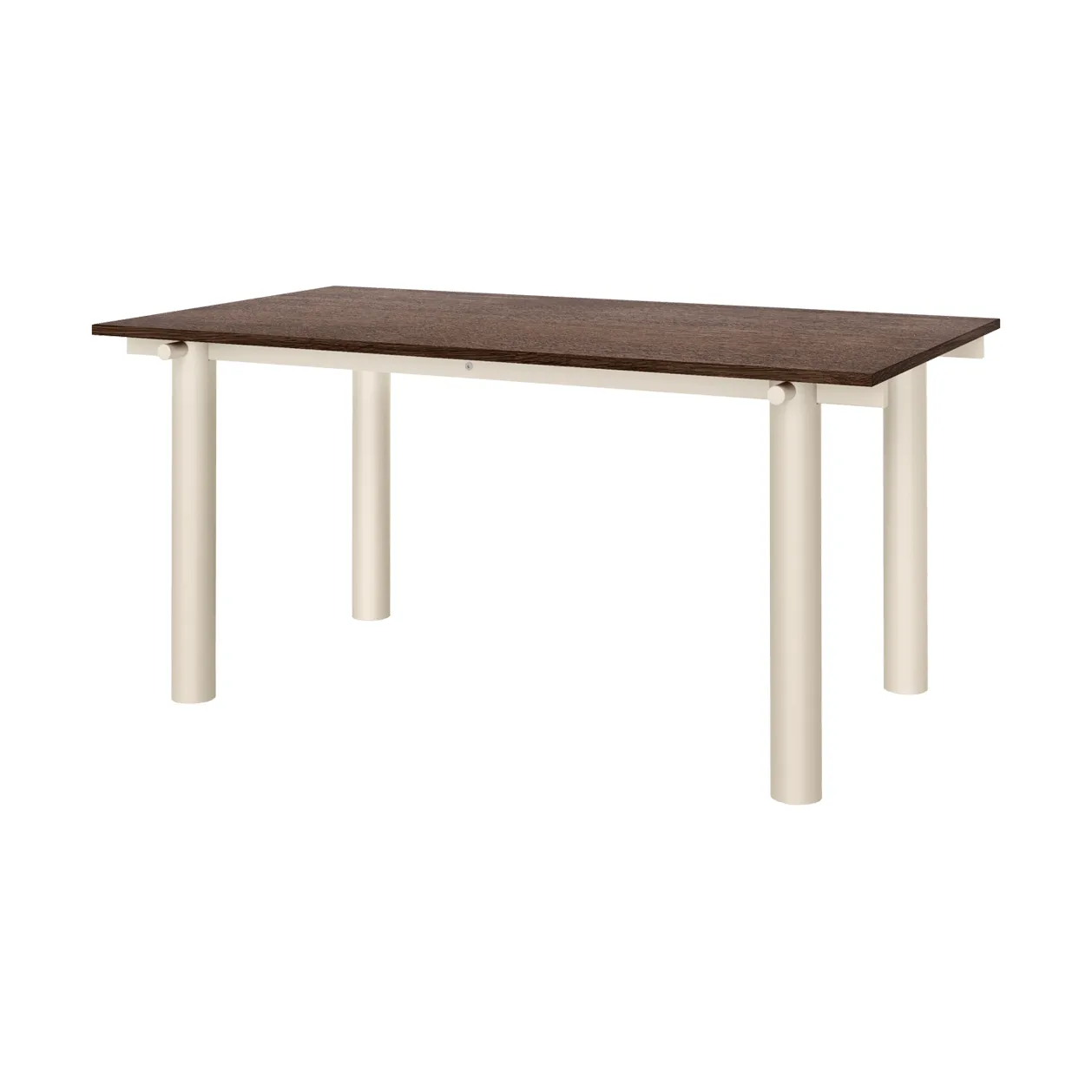 Tavolo da pranzo Atura, Light cashmere-quercia scurita, 90x160 cm Ferm Living
