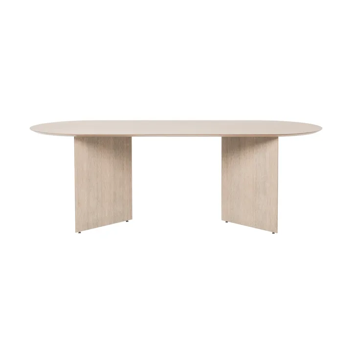 FAWN, tavolo in rovere massello, design scandinavo, di GAZZDA FAWN
