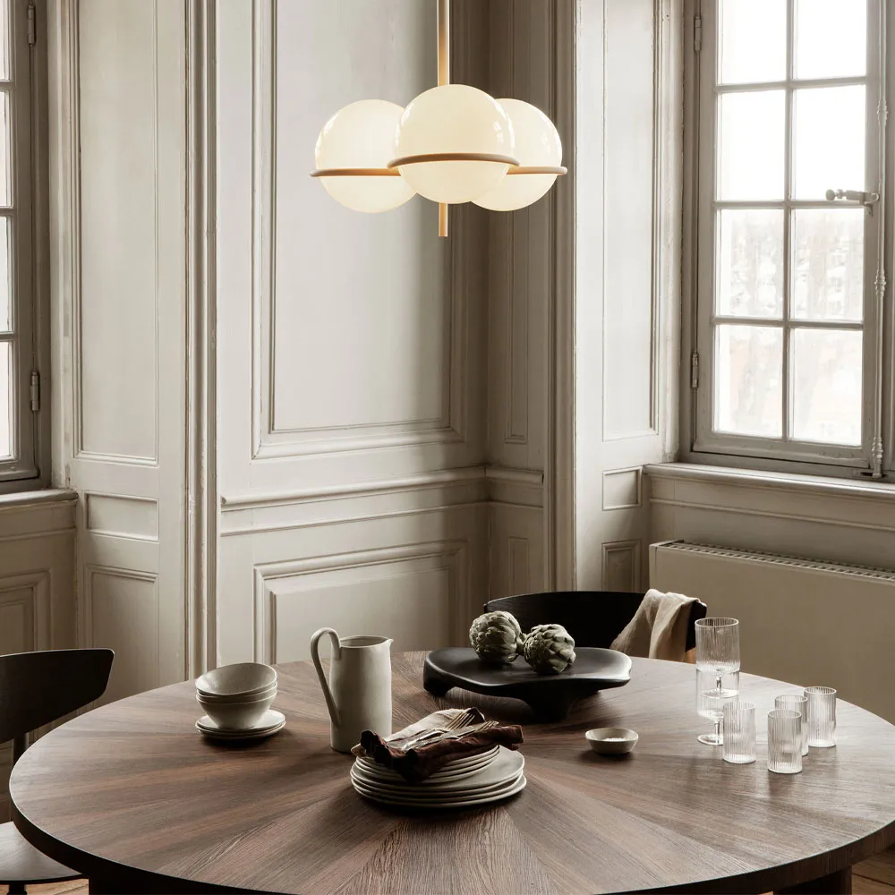 Tavolo da pranzo Post, Oak smoked, star Ferm Living