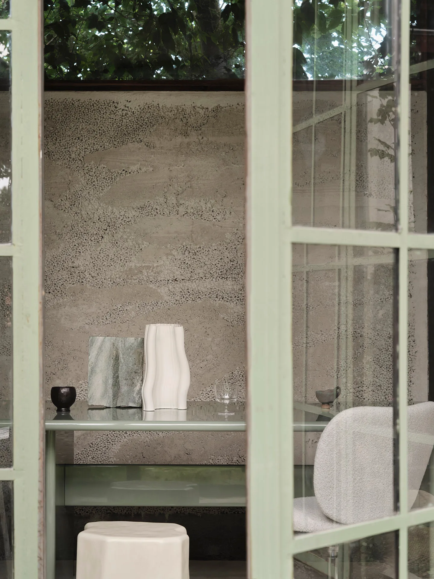 Tavolo da pranzo Rink grande 240x90x74 cm, Tea green Ferm Living