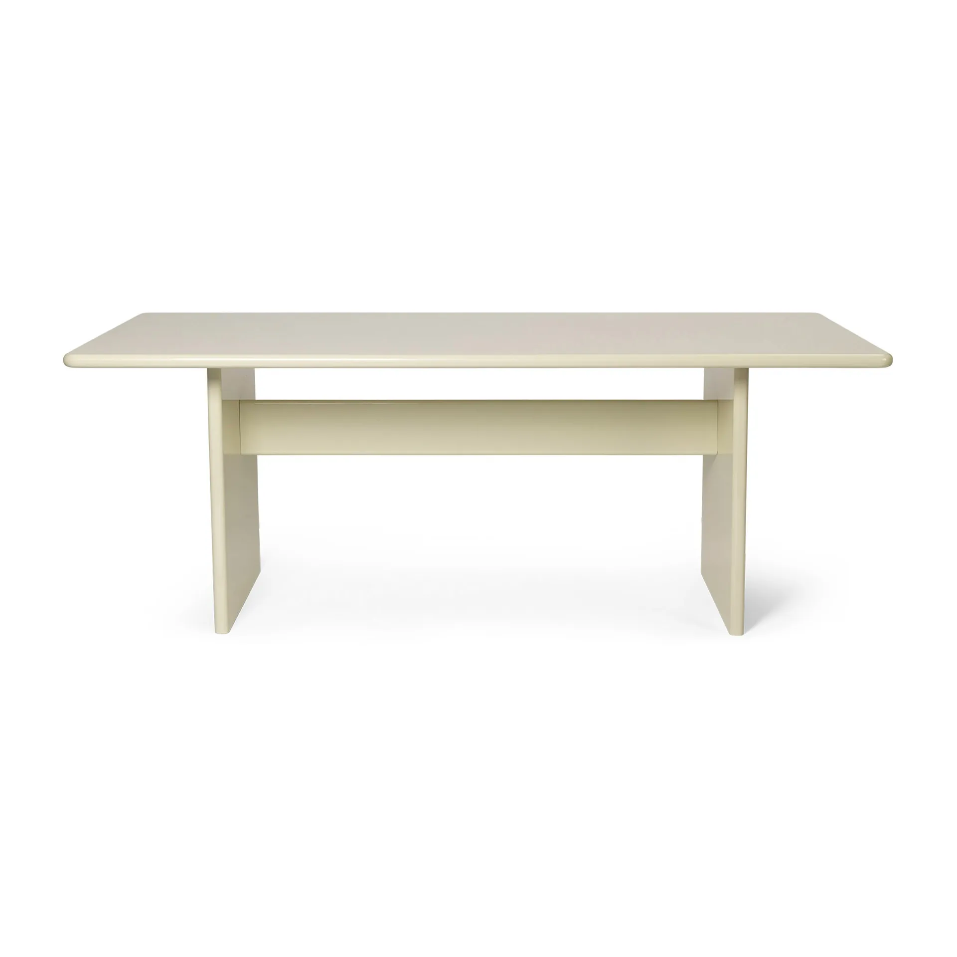 Tavolo da pranzo Rink piccolo 200x90x74 cm, Guscio d'uovo Ferm Living