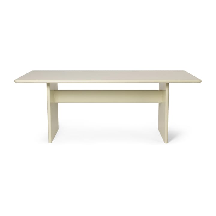 Tavolo da pranzo Rink piccolo 200x90x74 cm - Guscio d'uovo - ferm LIVING