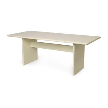 Tavolo da pranzo Rink piccolo 200x90x74 cm - Guscio d'uovo - ferm LIVING