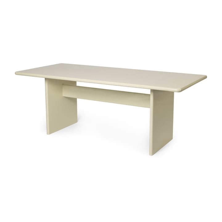 Tavolo da pranzo Rink piccolo 200x90x74 cm - Guscio d'uovo - ferm LIVING