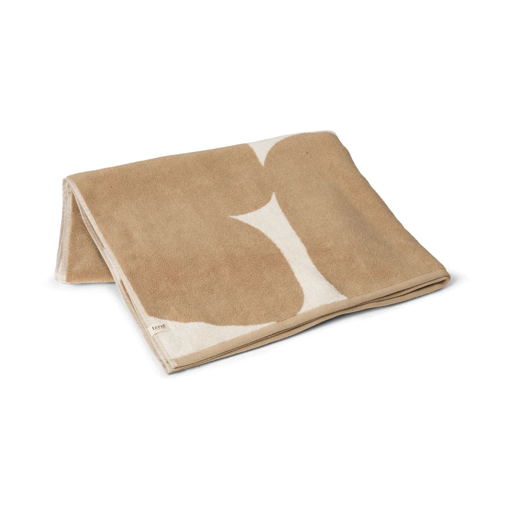 Telo da bagno Ebb 100x150 cm, Sand, off-white Ferm Living