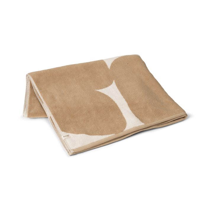 Telo da bagno Ebb 100x150 cm - Sand, off-white - Ferm LIVING