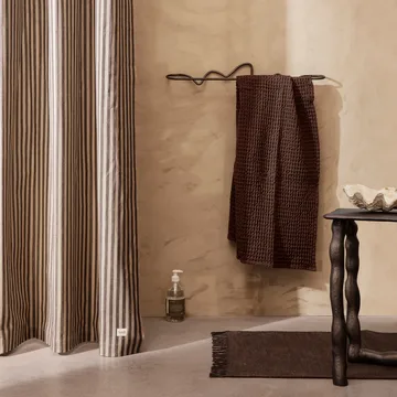 Telo da bagno Organic 70x140 cm - Chocolate - Ferm Living