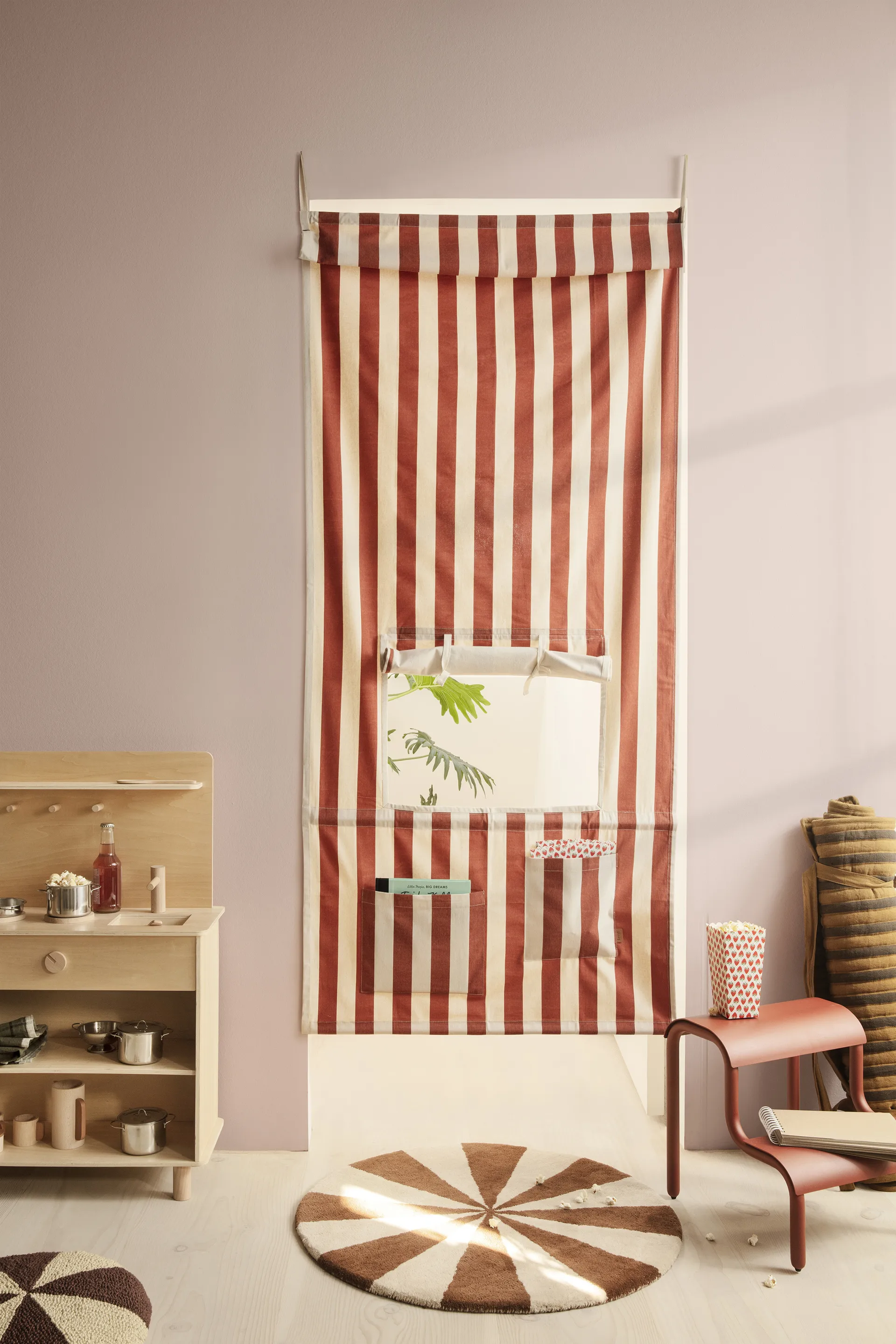 Tenda chiosco per bambini, Mattone scuro Ferm Living