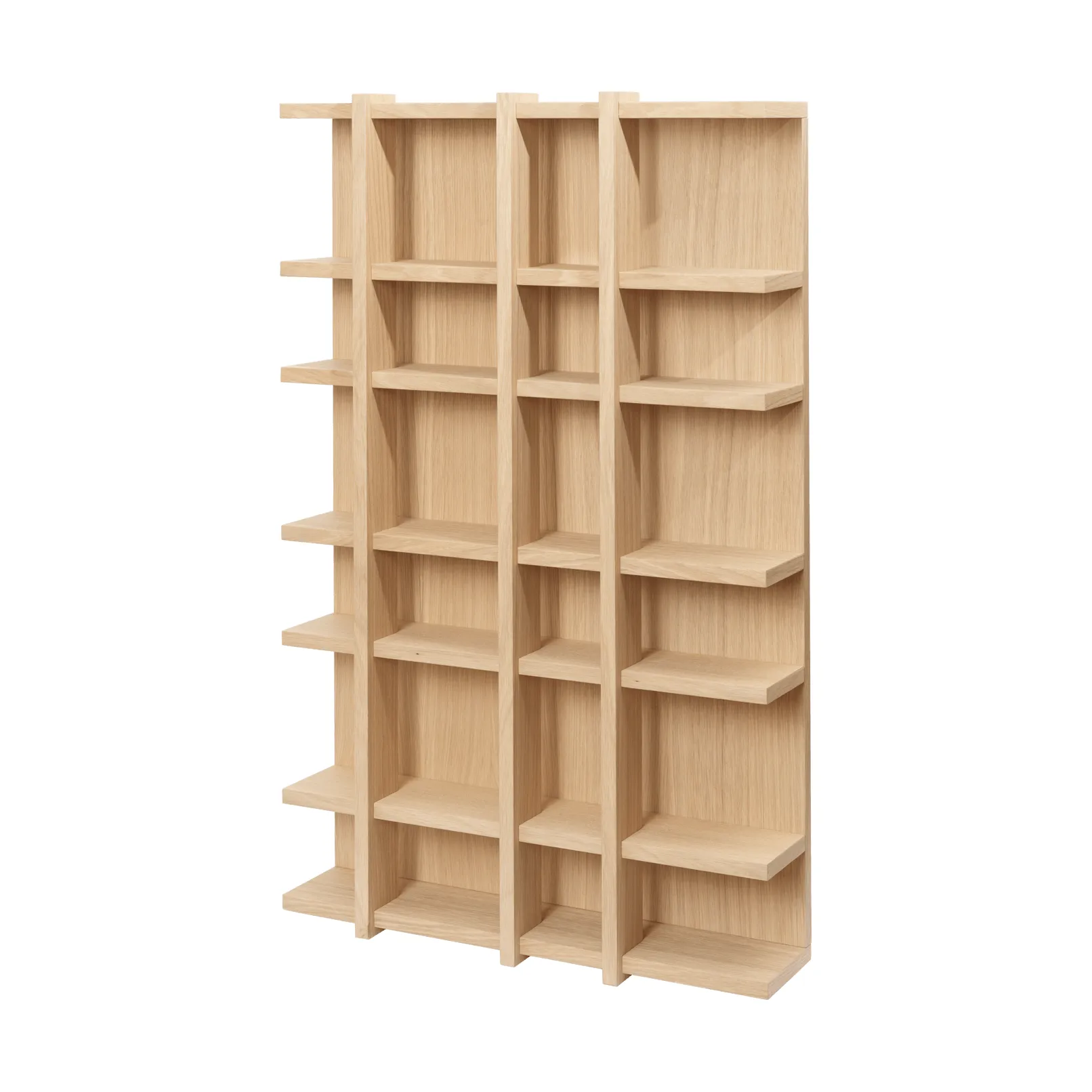 Tilem libreria, Impiallacciatura di quercia, 4x6 Ferm Living