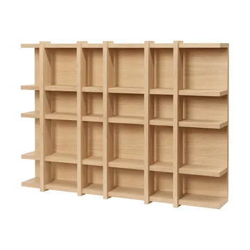 Tilem libreria - Impiallacciatura di quercia, 6x4 - Ferm Living
